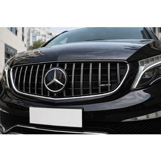 Frontgrill GT Panamericana Chrom (2014-2019 für V-Klasse) Mercedes Vito/V-class W447 2014- Foto 2