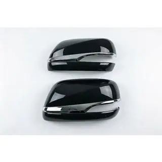 Spiegelabdeckungen (ohne Blinker, Stil 2016) Toyota Land Cruiser 200 2007-2021 Foto 2