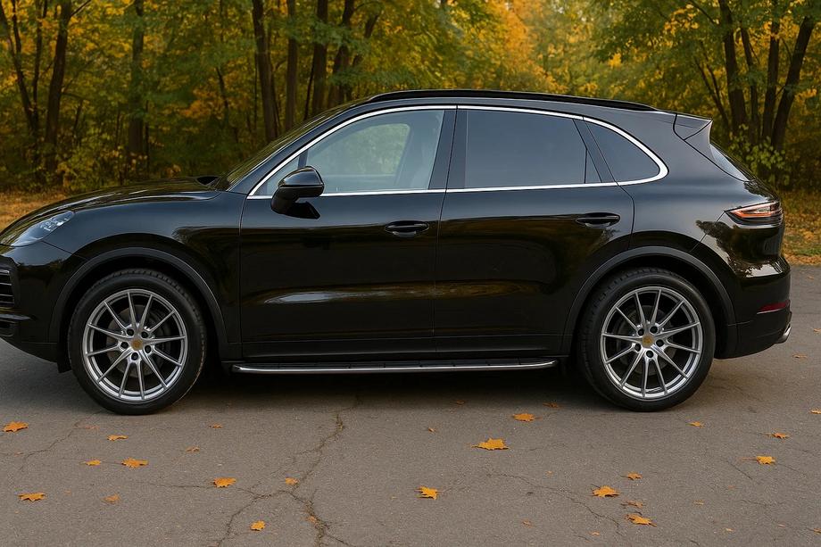 Porsche Cayenne 2018- Seitenschweller Trittbretter (2 Stk., Aluminium) Image