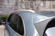 Porsche Cayenne 2018- Integrierte Dachreling grau OEM (Aluminium, Montage mit Kleber) Foto 1