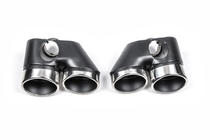 Mercedes S-class W220 1998-2005 Auspuffblenden V1 (2 Stk) Foto 4