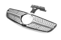 Mercedes E-class coupe C207 2010-2017 Frontgrill (2014-2016, Diamond Silver) Foto 6
