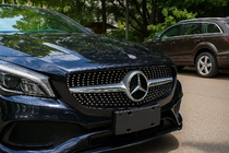 Mercedes CLA C117 2013-2019 Frontgrill (2013-2016, Diamond Silver) Foto 1