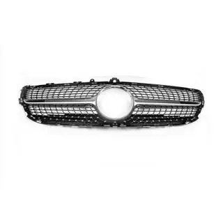 Frontgrill mit Rahmen 2014-2018 (Diamond Silver) Foto 3