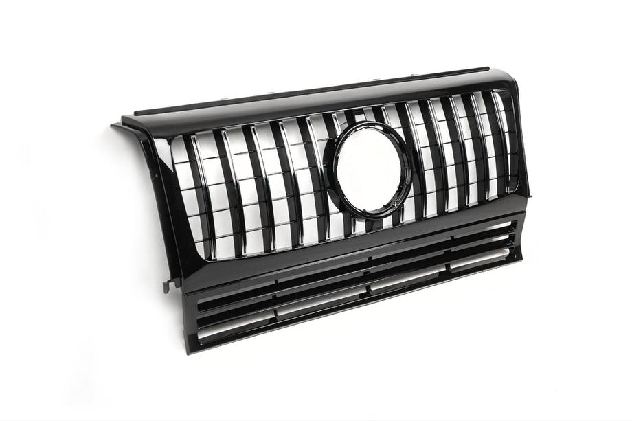 Mercedes G class W463 1990-2018 Frontgrill (GT, mit Chromleisten) Foto 5