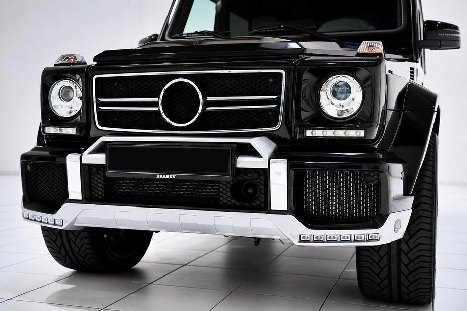 Mercedes G class W463 1990-2018 BRBS Frontstoßstangen-Lippe mit LED Foto 1