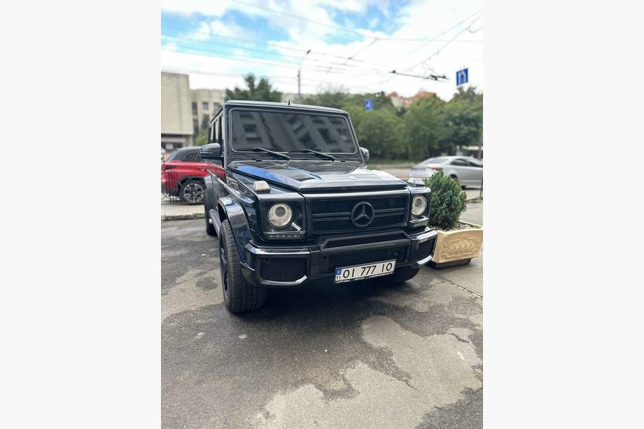 Mercedes G class W463 1990-2018 Frontstoßstangenaufsatz (schwarz matt, G65) Foto 4