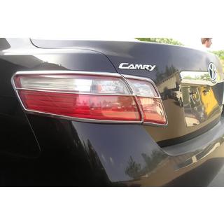 Chrom Rückleuchten Abdeckungen (2 Stk, Kunststoff) Toyota Camry 2006-2011 Foto 1