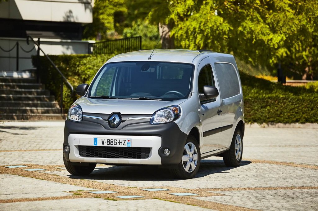 Übersicht der elektrischen Modifikationen Minivan Renault Kangoo Z. E.