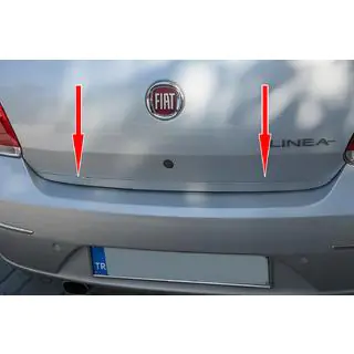 Kofferraumleiste Edelstahl Fiat Linea 2006-2018 Foto 1