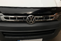 Volkswagen T5 2010-2015 Grill Blenden Chrom (Carmos, 2 Stk., Edelstahl) Foto 4
