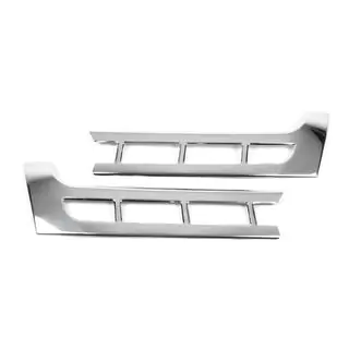 Grill Blenden Chrom (Carmos, 2 Stk., Edelstahl) Foto 2