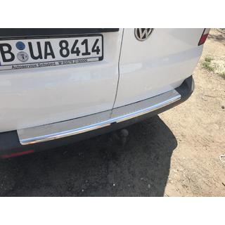 Heckstoßstangenschutz mit Kante (Carmos V1, Edelstahl) Volkswagen T5 2010-2015 Foto 2