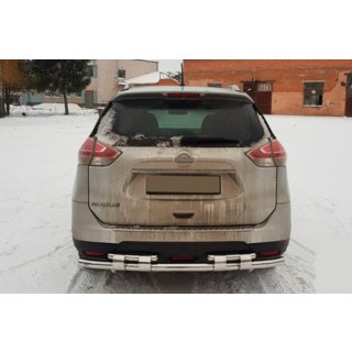 Heckschutzbügel NSXT.13.6.B1-08 (Edelstahl) Nissan X-trail T32/Rogue 2014-2021 Foto 1