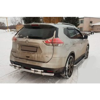 Heckschutzbügel NSXT.13.6.B1-08 (Edelstahl) Nissan X-trail T32/Rogue 2014-2021 Foto 2