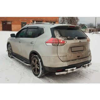Heckschutzbügel NSXT.13.6.B1-08 (Edelstahl) Nissan X-trail T32/Rogue 2014-2021 Foto 3