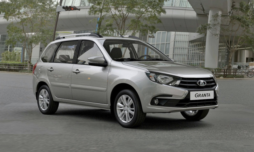 Übersicht des Kombis Lada Granta SW