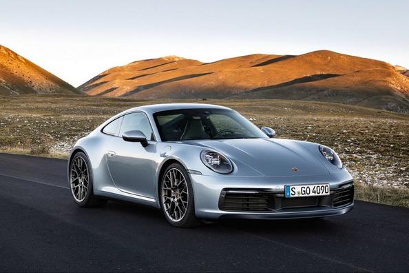 Übersicht Porsche 911 Carrera achten Generation