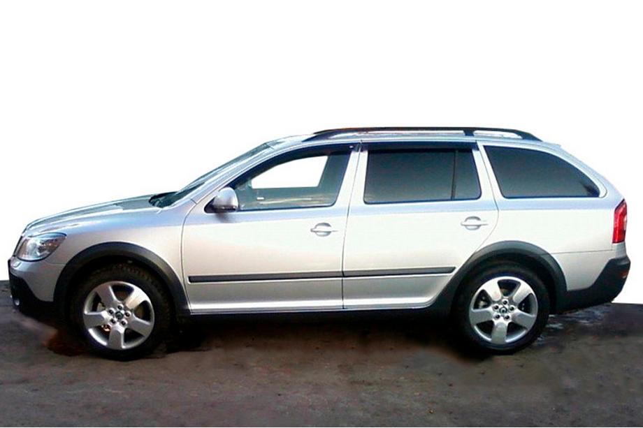 Skoda Octavia II A5 2006-2010 Windabweiser SW (4 Stk, HIC) Foto 9