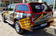 Mercedes X class 2017-2020 Laderaumabdeckung Canopy Foto 5