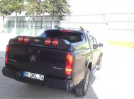 Mercedes X class 2017-2020 Laderaumabdeckung GRAND BOX Foto 2