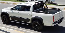 Mercedes X class 2017-2020 Kotflügelverbreiterungen (ABS) Foto 5