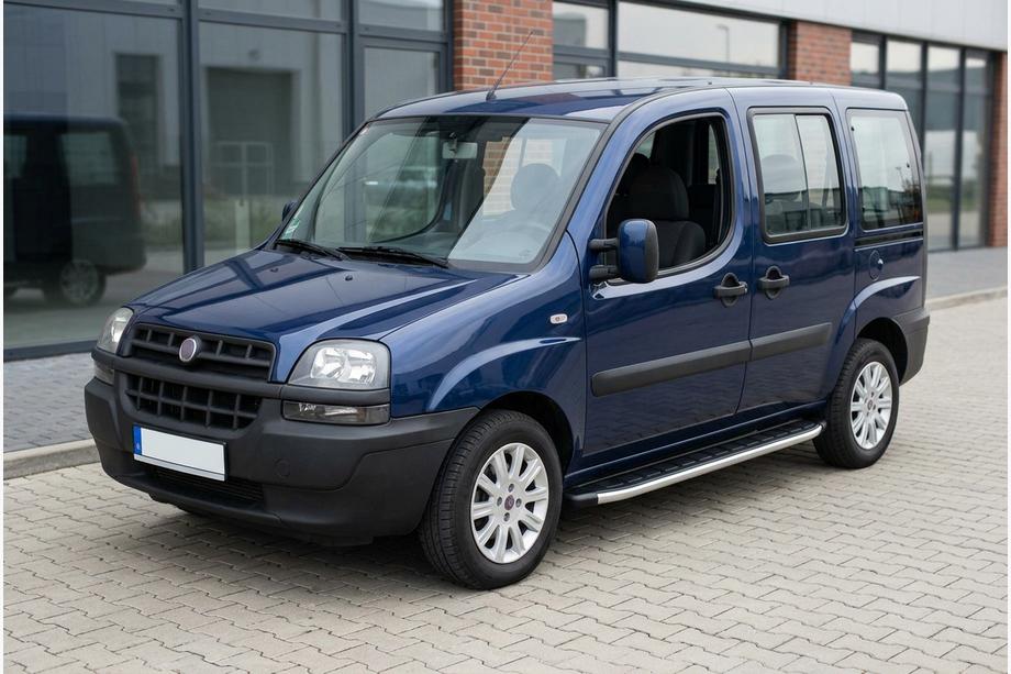 Fiat Doblo I 2005-2010 Seitenschweller Fullmond (2 Stk, Alu) Image