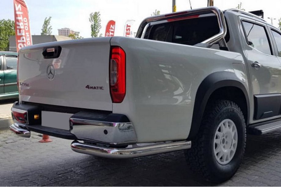 Ford Ranger 2011–2022 Heckschutzbügel AK003 (2018-2022, Edelstahl) Foto 1