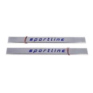 LED Einstiegsleisten kurz (2 Stk, Edelstahl) Mercedes E-class W124 1984–1997 Foto 3