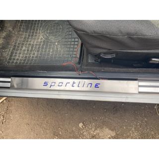 LED Einstiegsleisten kurz (2 Stk, Edelstahl) Mercedes E-class W124 1984–1997 Foto 2