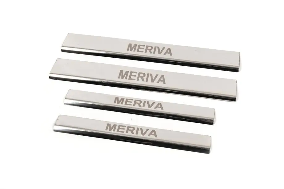 Opel Meriva 2002-2010 Einstiegsleisten Carmos (4 Stk., Edelstahl) Image