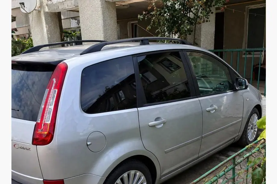 Ford C-Max 2004-2010 Dachreling Schwarz Foto 1