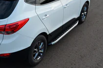 Hyundai IX-35 2010-2015 Seitenschweller Fullmond (2 Stk., Alu) Foto 3