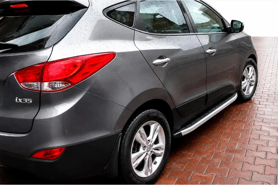 Hyundai IX-35 2010-2015 Seitenschweller Fullmond (2 Stk., Alu) Image