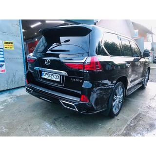 Abdeckung für Heckstoßstangenkante (2016+, 2 Stk) Lexus LX570/450d 2008-2022 Foto 2