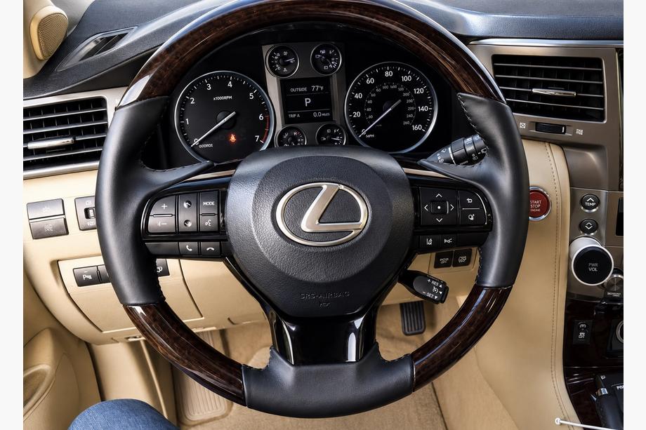 Lexus LX570/450d 2008-2022 Lenkrad komplett (Holzoptik) Image