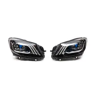 Facelift Frontscheinwerfer mit Steuergeraeten (OEM) Mercedes S-class W222 2013-2022 Foto 3