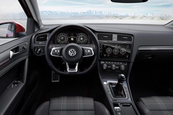 Startseite aufgeladen änderung Fließheck Volkswagen Golf GTI Foto 6