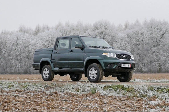 Überblick über das aktualisierte Modell UAZ Pickup