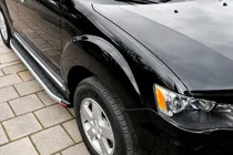 Mitsubishi Outlander 2006-2012 Seitenschweller Fullmond (2 Stk, Alu) Foto 1