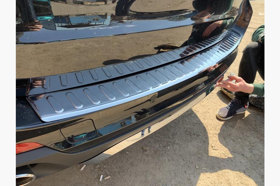 BMW X5 F15 2013-2018 Heckstoßstangenschutzleiste (Carmos) Foto 2