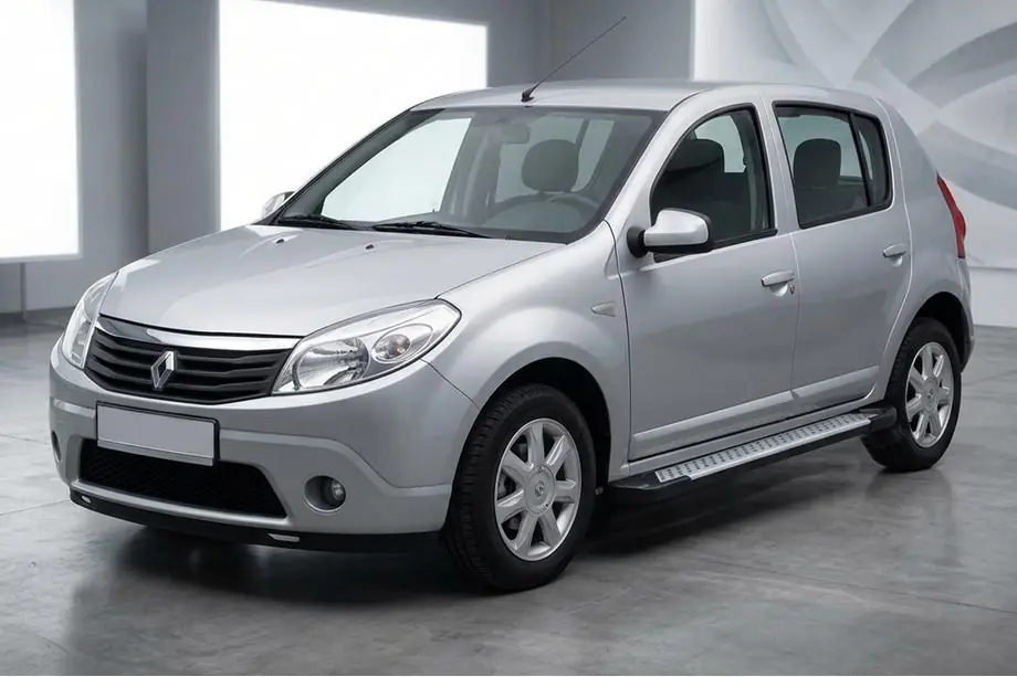 Dacia Sandero 2007-2013 Seitenschweller X5-Typ (2 Stk., Alu) Image