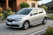 Dacia Sandero 2013-2020 Seitenschweller X5-Typ (2 Stk., Alu) Foto 1