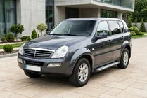 SsangYong Rexton I 2001-2017 Trittbretter Allmond Grey (2 Stk, Alu) Foto 1