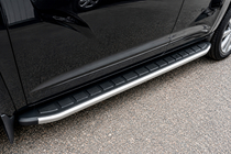 Volkswagen Amarok 2010-2022 Seitenstufen Fullmond Grey (2 Stk, Alu) Foto 3
