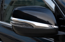 Lexus LX570/450d 2008-2022 Spiegelabdeckungen (TRD Sport Stil) Schwarz Foto 1