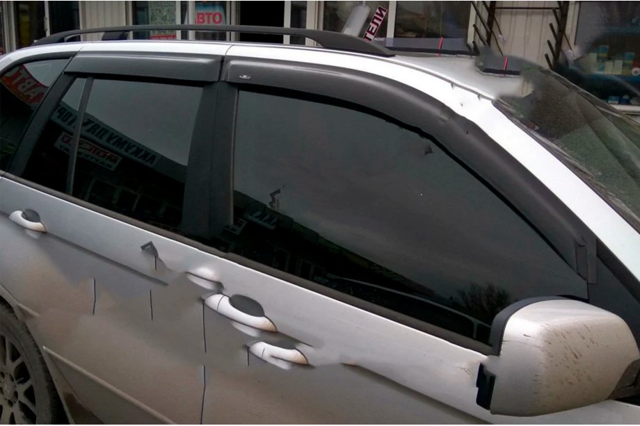 BMW X5 E53 1999–2006 Windabweiser (4 Stk, HIC) Foto 7