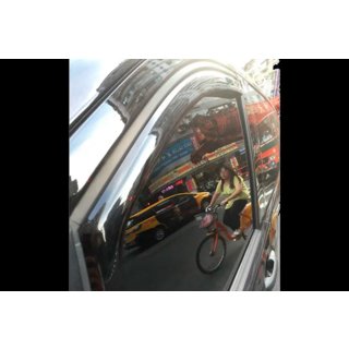 Windabweiser zum Einstecken (4 Stk, HIC) Chevrolet Lanos 1998–2017 Foto 1