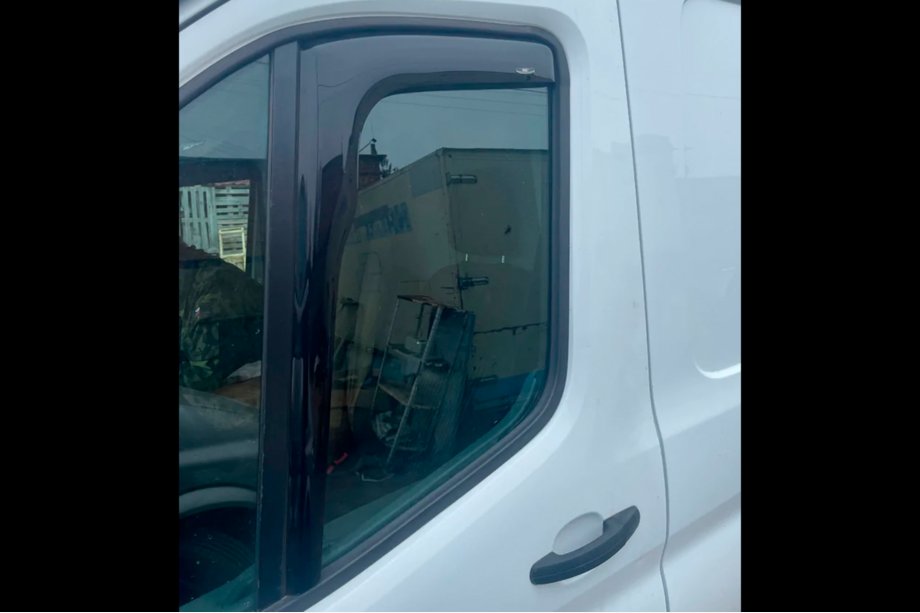 Ford Transit 2014- Windabweiser zum Einstecken (2 Stk, HIC) Foto 5