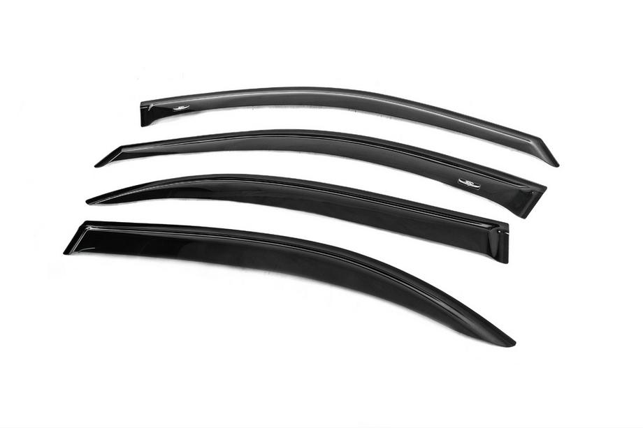 Mercedes S-class W220 1998-2005 Windabweiser Long (4 Stk, HIC) Foto 2